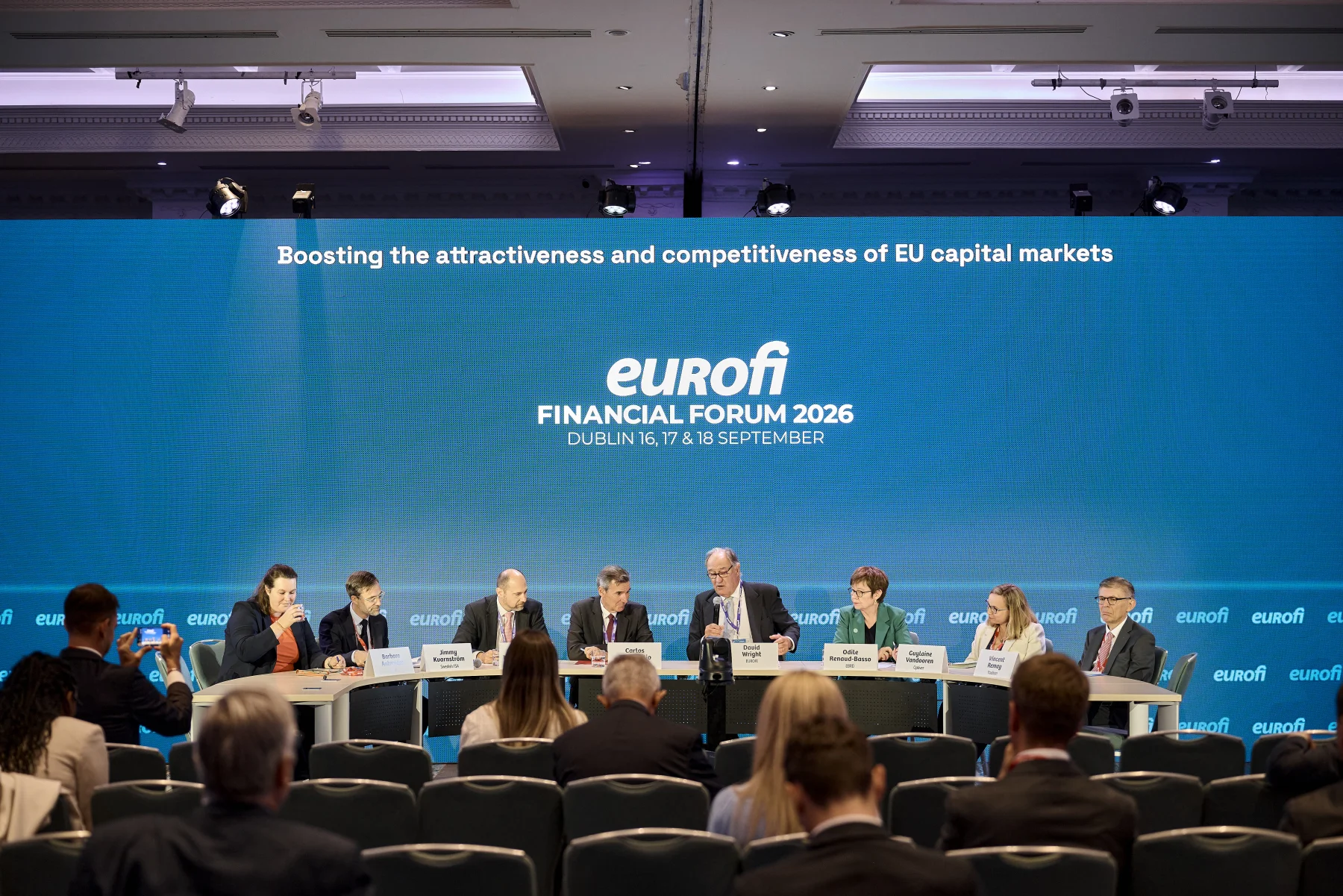 Participación en Eurofi Financial Forum 2026 Dublín sobre mercados de capitales — foto 2