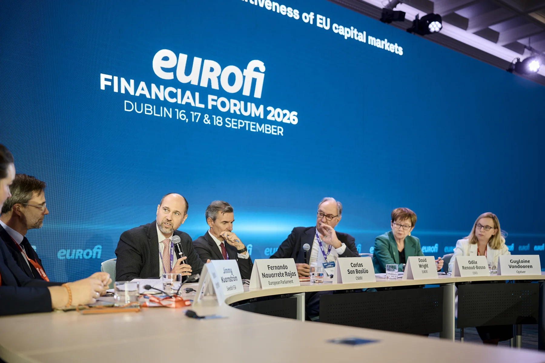 Participación en Eurofi Financial Forum 2026 Dublín sobre mercados de capitales — foto 4