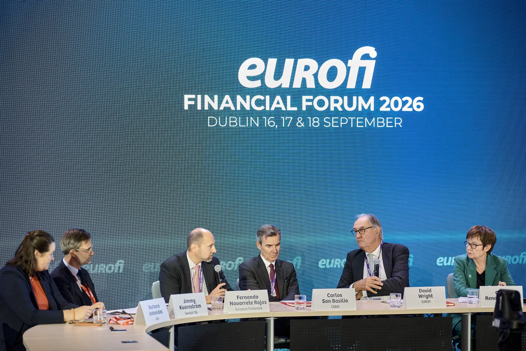 Participación en Eurofi Financial Forum 2026 Dublín sobre mercados de capitales — foto 3